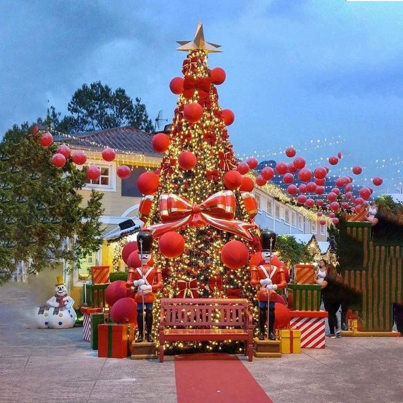 

Large Outdoor Commercial Christmas Decorations 3d Led Motif Light Christmas Tree for Sale