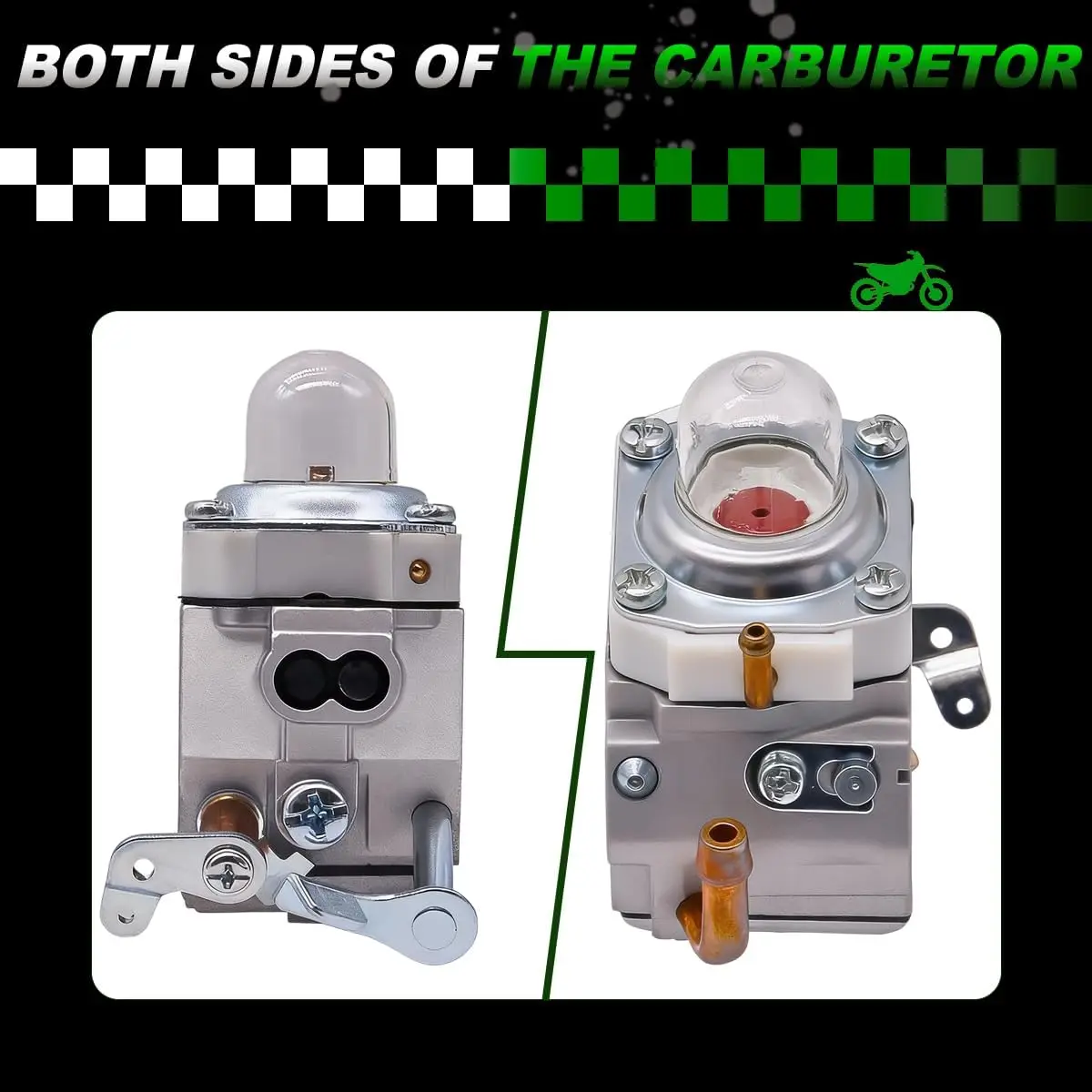 Carburetor Kit 16100-Z4E-S43 Compatible with Honda MTX60 MTX70 GX100 MTX60HD MTX70HD HDA278 GX100Ukrbf Replaces for 16100-Z4E-S4