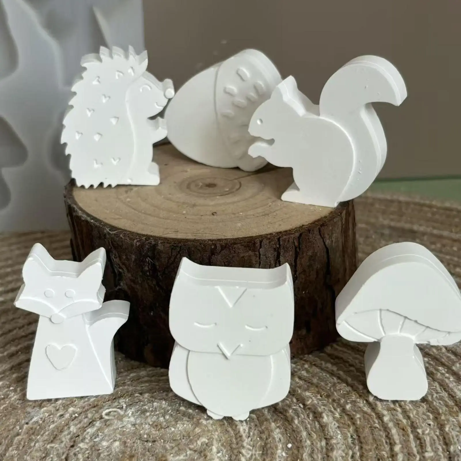 Animal Molds Silicone Bendable Tool Gadget Cute Soap Molds For Cement Plaster Baking Soap Candle Making Beginner Home Kitchen