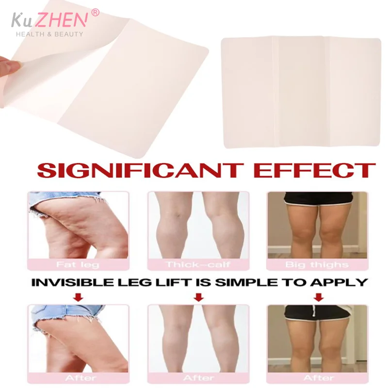 10Pc Invisible Thin Leg Lifting Sticker Fast Lifting Thigh Line Wrinkle Flabby Sagging Tightening Tape Instantly Firming Skin