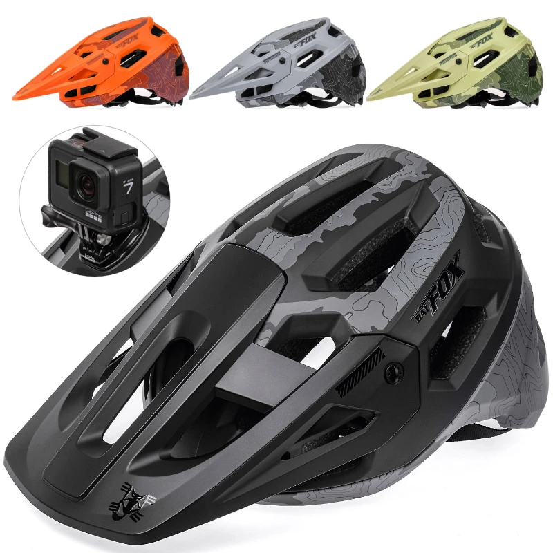 BATFOX Bike Helmet Casco Bicicleta MTB Road Mountain Cycling Bicycle Helmet Men Capacete Ciclismo MTB Racing Riding Bike Helmets