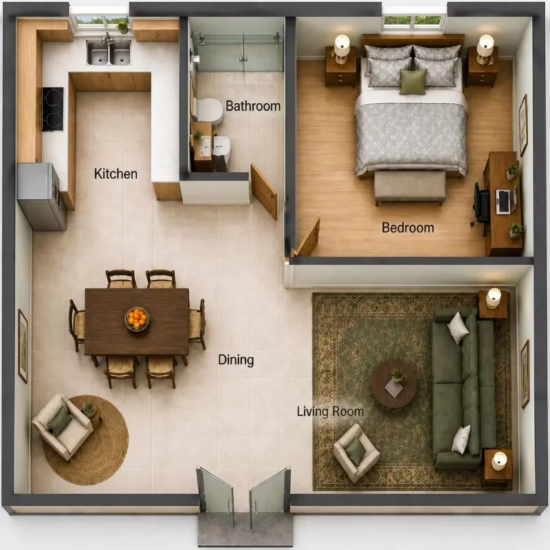 Luxury 20ft 40ft Ready-Made Modular Steel Houses Prefab Expandable Container Home With Bathroom For Apartment Use