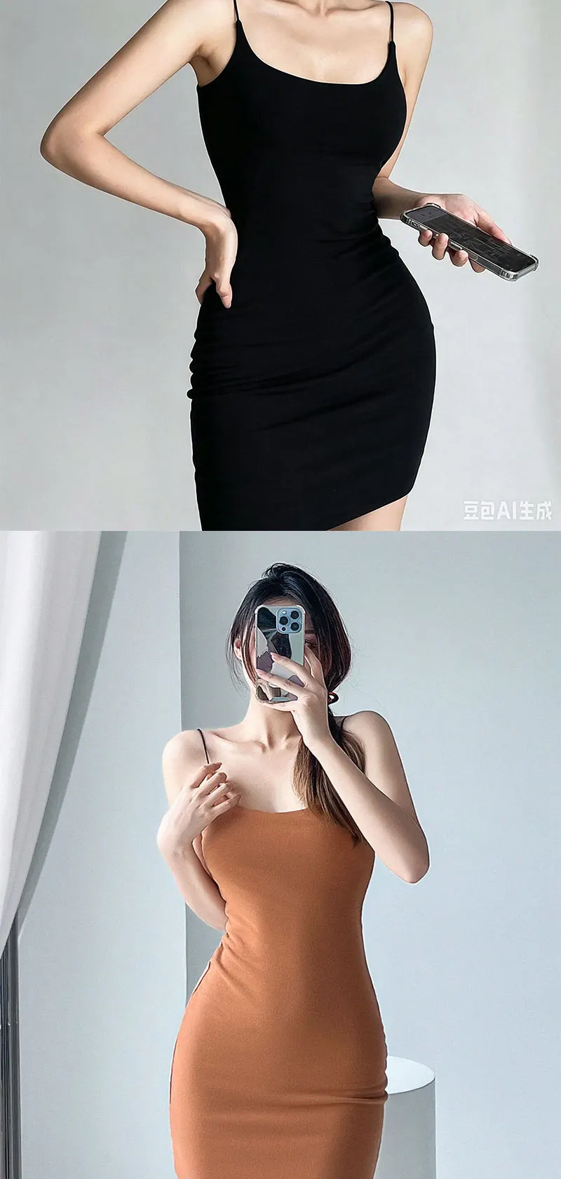 2026 Damen-Trägerrock: Einzigartiges Kleid mit Supermodel-Aura, S-förmiger Kurve, Hüftbetonter Minirock im sexy Thai-Stil – Neuheit – Detail 11