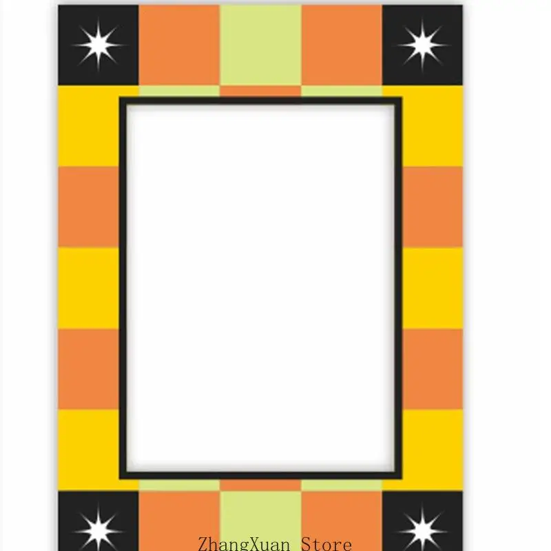Magnetisches Bildertafel-Set aus Acryl für die Verwendung Kühlschrank, 8 Mini-Fotodisplays mit niedlichem Rand für – Detail 4