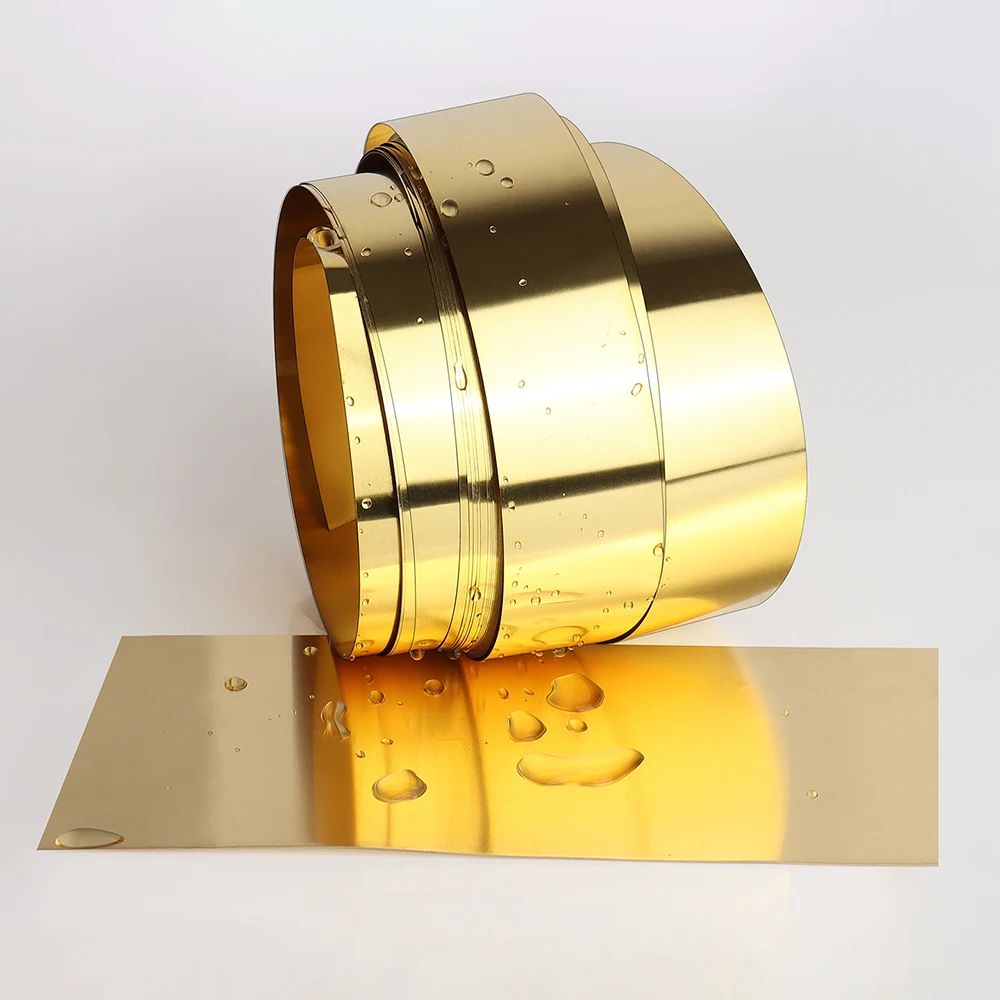 1 متر شريط نحاسي سمك الورقة 0.01/0.02/0.03-1 مللي متر عرض 10 مللي متر-300 مللي متر H62 النحاس الجلد النحاس معدن رقيقة ورقة احباط لوحة لفة #4