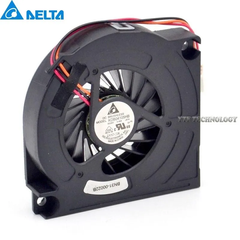 

6012 5V 0.40A 6CM 60mm slim cooling fan KDB04105HB suitable for conversion for Delta 60*60*12mm