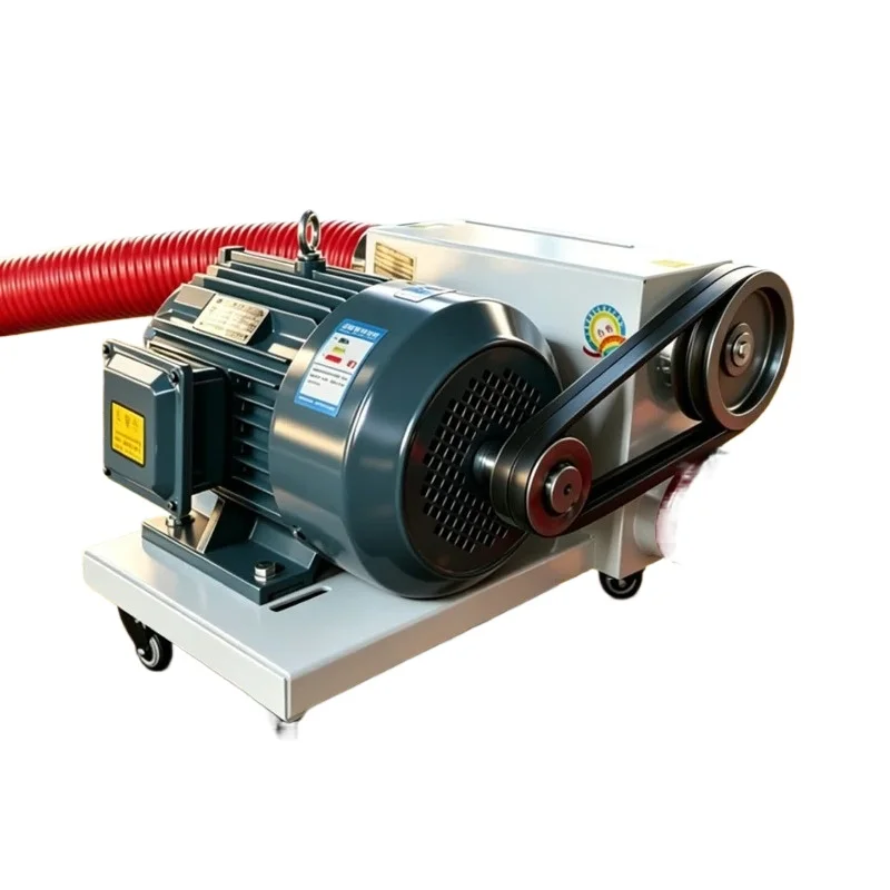 Double head large double tube grain harvesting artifact wheat corn rice sand pumping machine