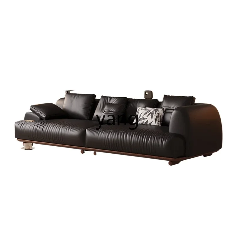 CX medieval leather living room modern simple first-layer cowhide sofa