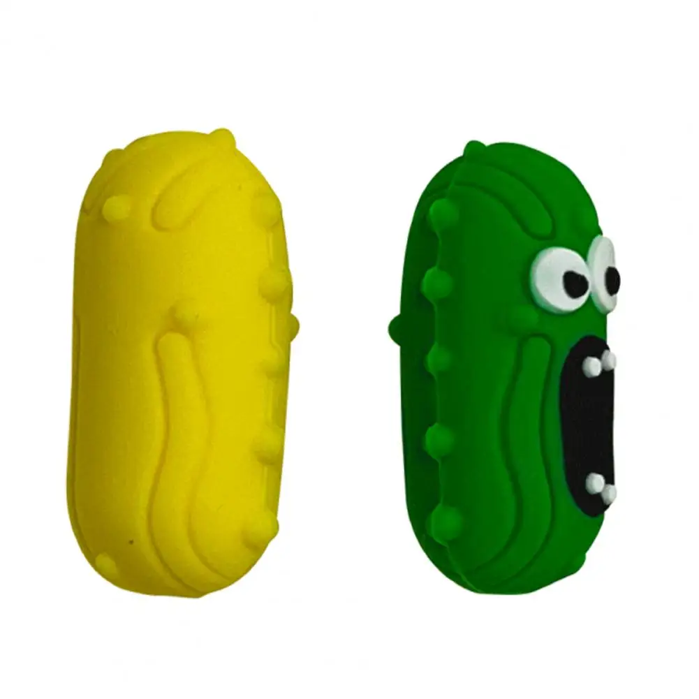 3d Cucumber Silicone Beads 5pcs 3d Cucumber Silicone Focal Beads for Pens Cartoon Loose Rubber Beads Bulk Cute Keychain Bracelet