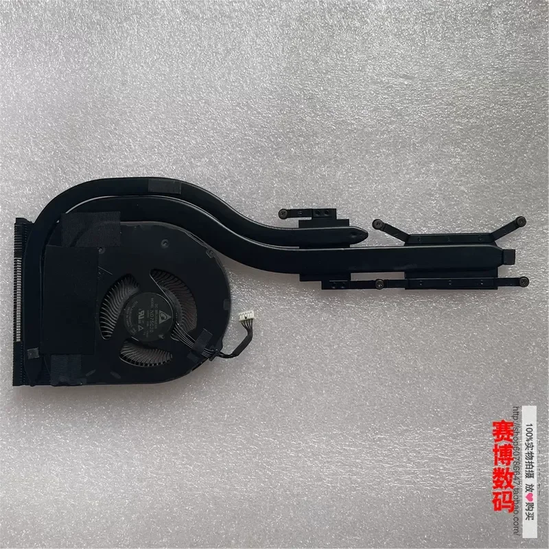 Radiator for ThinkPad Lenovo L480 L490 with Copper Tube and Independent Graphics Card Fan 01LW142