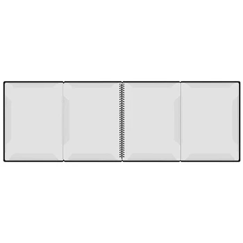 PTNOKA Sheet Music Folders Music Stand Accessories Music Binder 4 Pages Expand Spiral-Bound 40 Pockets