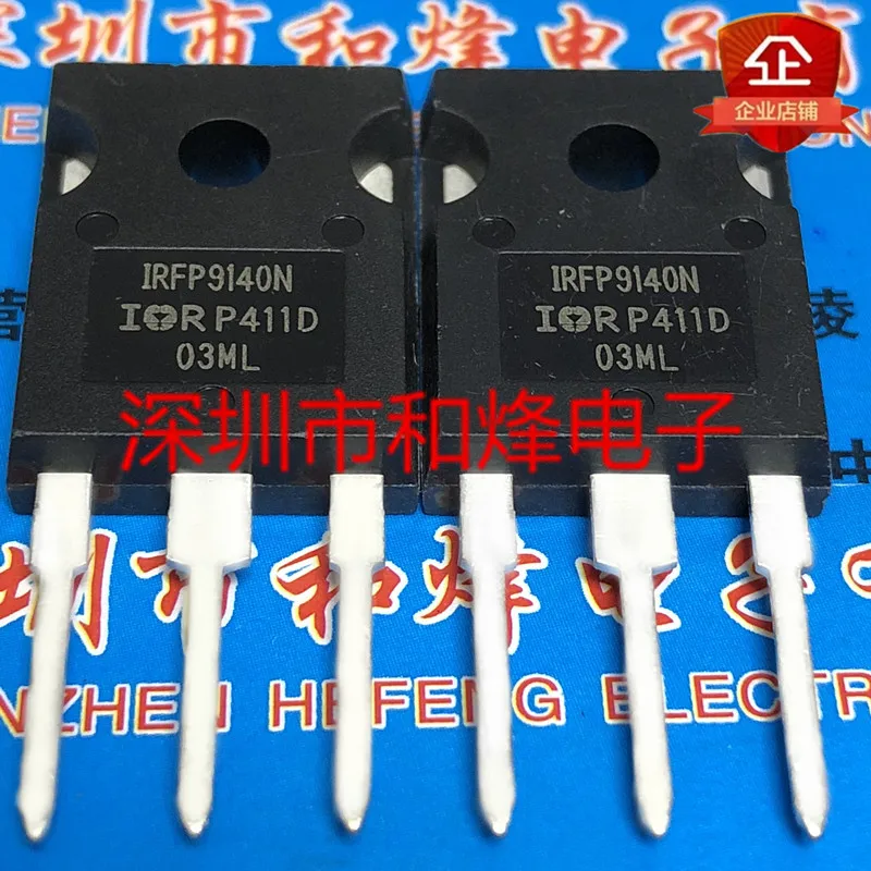 5PCS-10PCS IRFP9140N TO-247,MOS 100V -23A  Original On Stock Best Quality Quality Guarantee