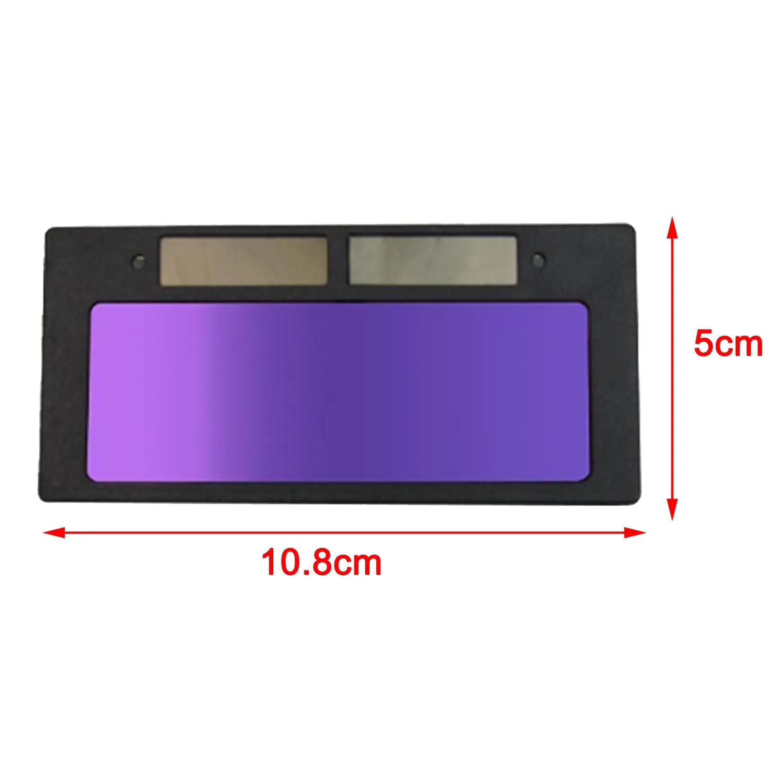 Solar Lashelm Lens Filter Schaduw, Horizontaal Filter, Masker Lens Automatisering Filter Schaduw Ogen Lens