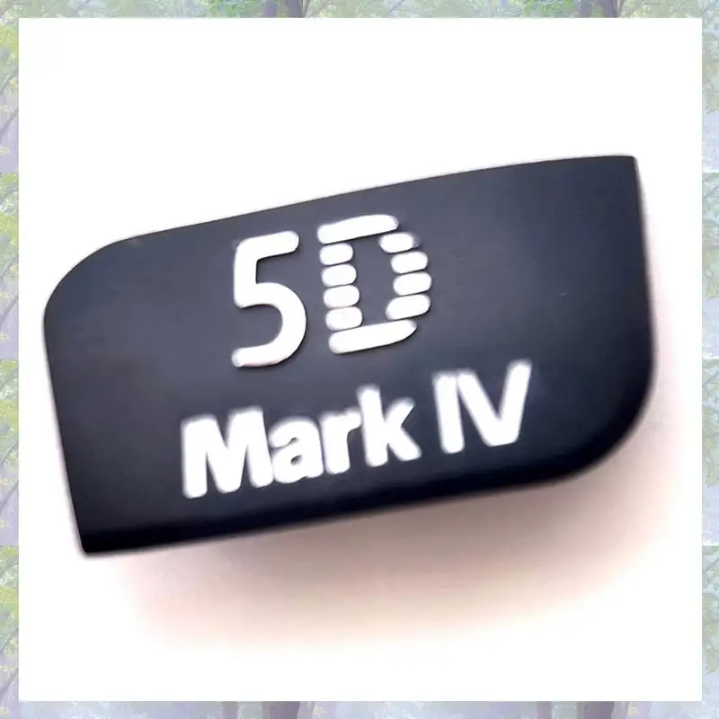 

T82C Hot Sale-1 PCS For Canon Cover Fuselage Name Plate For 5D4 Tag Plate Nameplate Camera Repair Parts Black