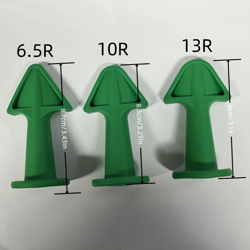 Герметичные насадки (3 шт.) — инструмент для герметика для распылителей и скребков, 3 разных калибра, подходит для чистки пола и удаления грязи в плитке.