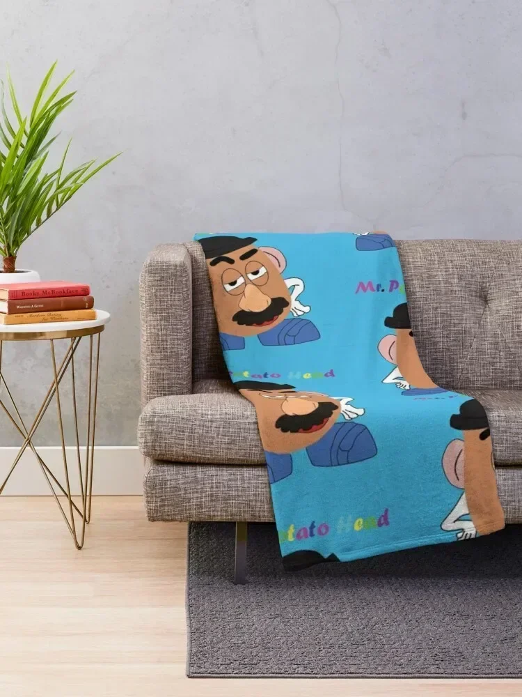 mr potato head Throw Blanket Warm Comfortable Blanket for Office Napping