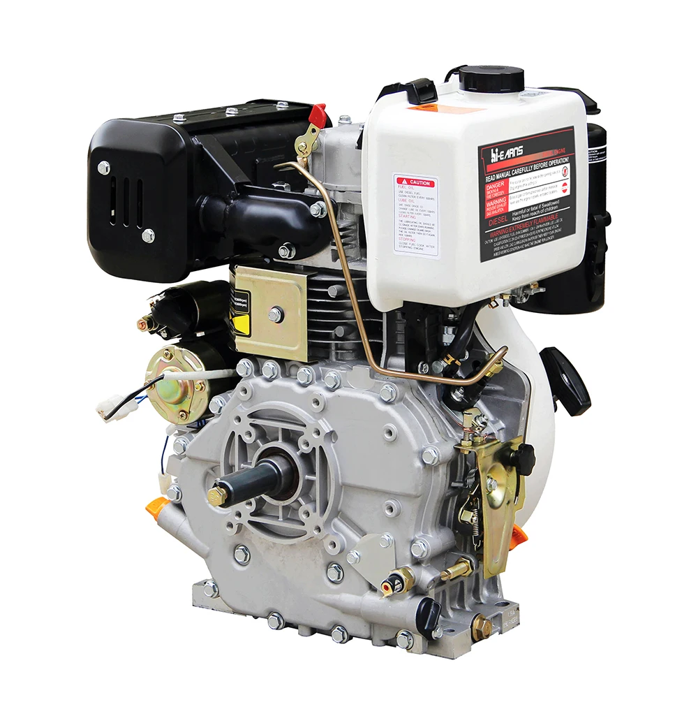 New Model 12 HP Air-cooled 1 Cylinder Diesel Engine