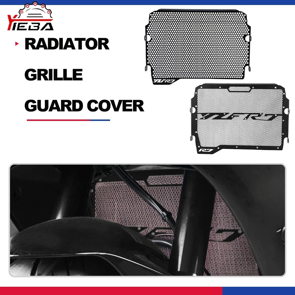 

For Yamaha YZF R7 2021 2022 2023 2024 YZFR7 Motorcycle Accessories Cooler Protection Grill Radiator Guard Grille Cover Protector