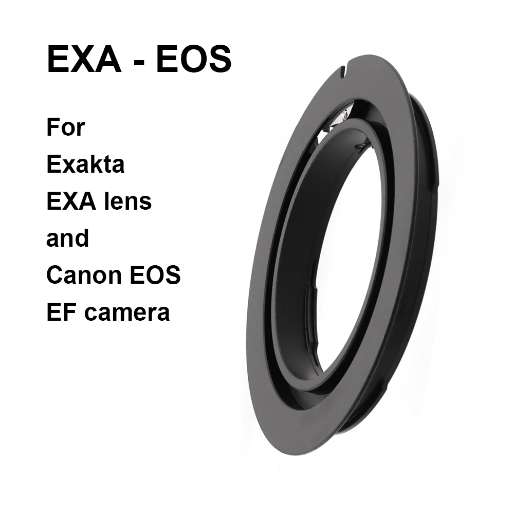 Exakta-EOS do obiektywu Exakta EXA - pierścień adaptera Canon EOS EF EXA-EF do Canon 5D 6D 7D 90D 1000D itp.