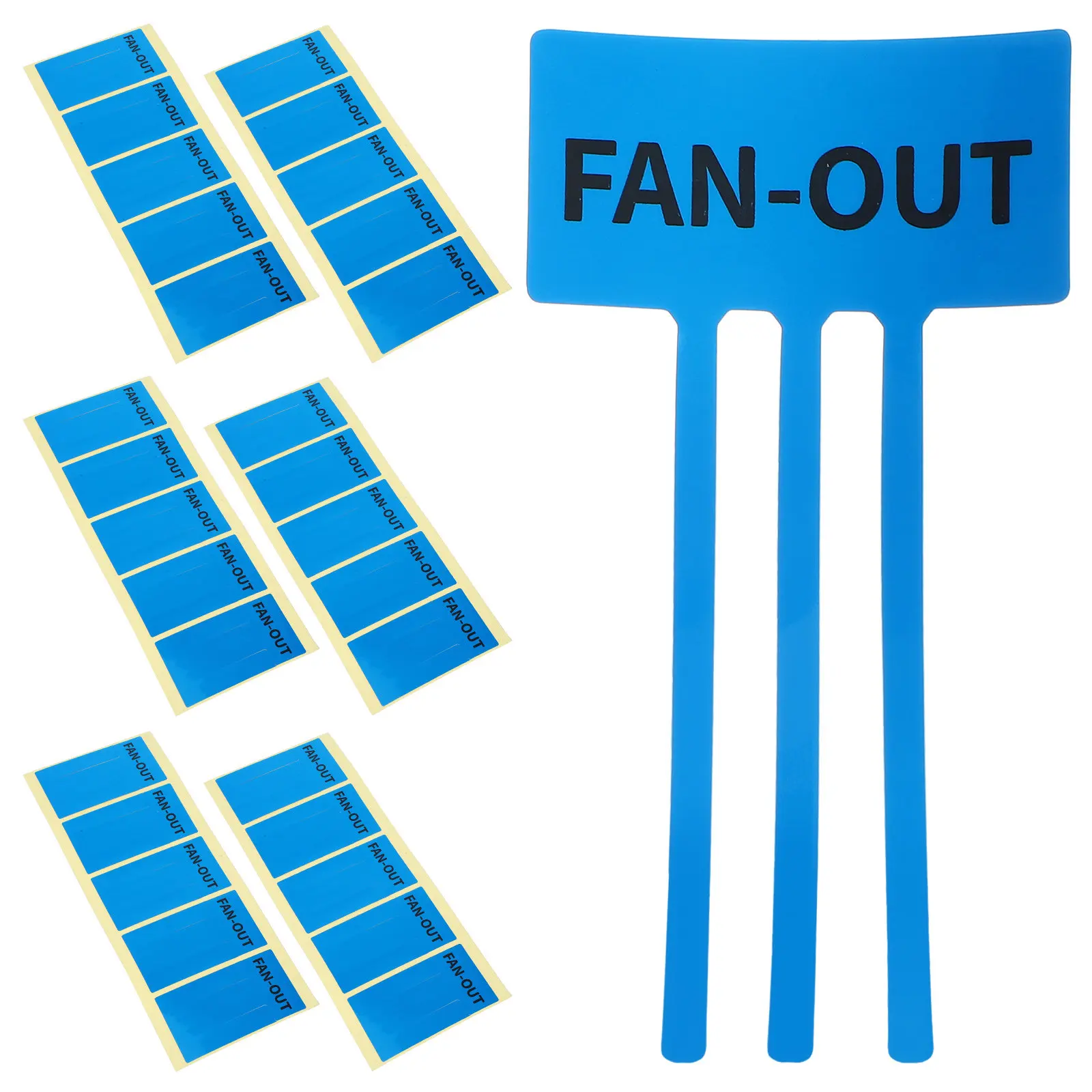 

10 Sheets Air Conditioner Airflow Indicating Stickers Adhesive Decals for Easy Installation and Outlet Direction Marking