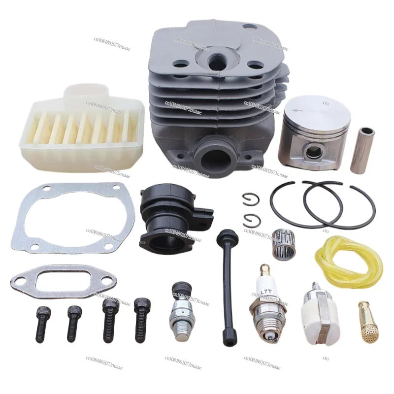 

50mm Cylinder Piston Kit for Husqvarna 372 371 365 362 Chainsaw Spare Part 503939372 503814502 Air Fuel Filter Intake Manifold