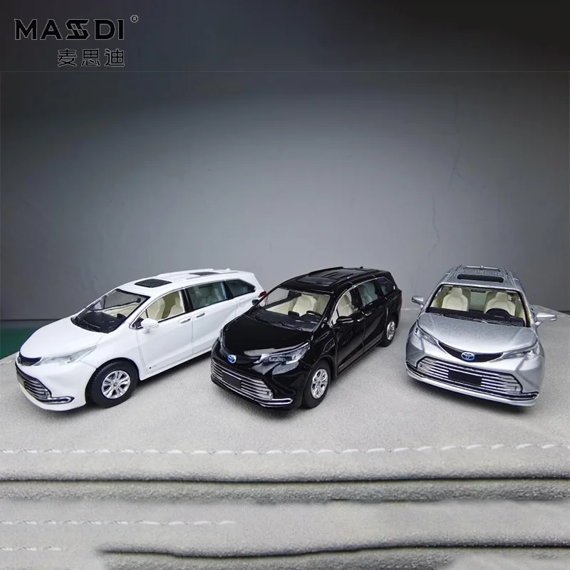 Neue Lager Masdi 1:64 Toyota Mvp Serie Sienna Hause Simulation Legierung Miniatur Statische Auto Modell Benutzerdefinierte Junge Spielzeug Geschenke Dekorationen