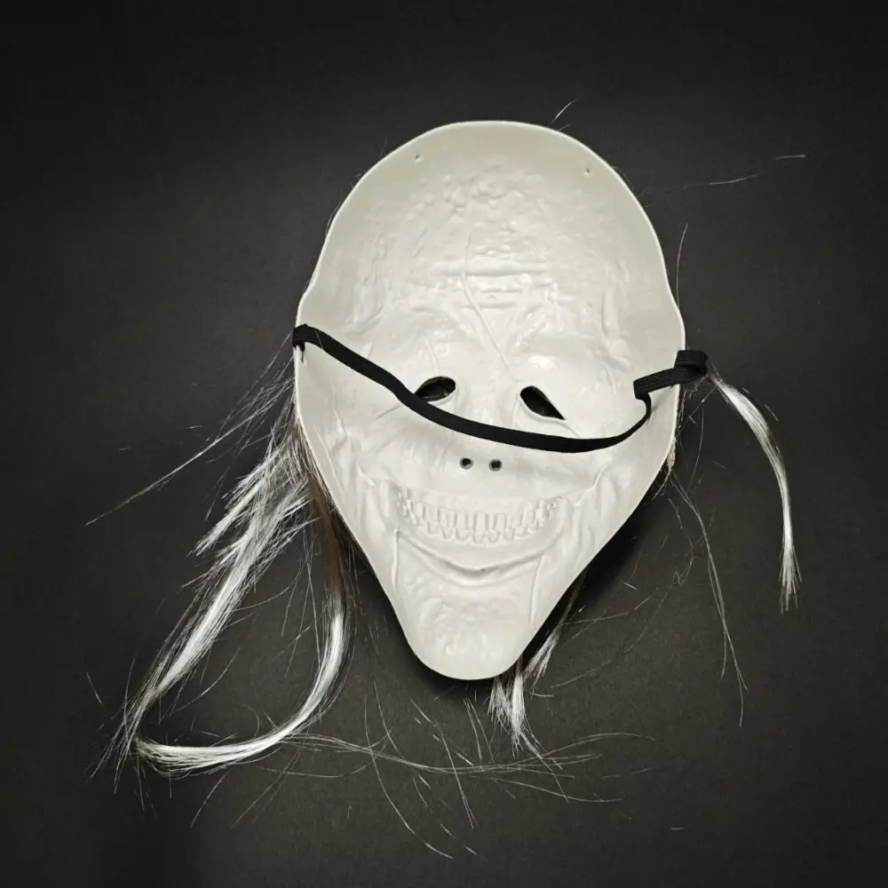 Party Gift Realistic Halloween Joker Mask Creativity Blood Scar Full Face Mask Funny with Hair Scary Clown Mask Carnival Party