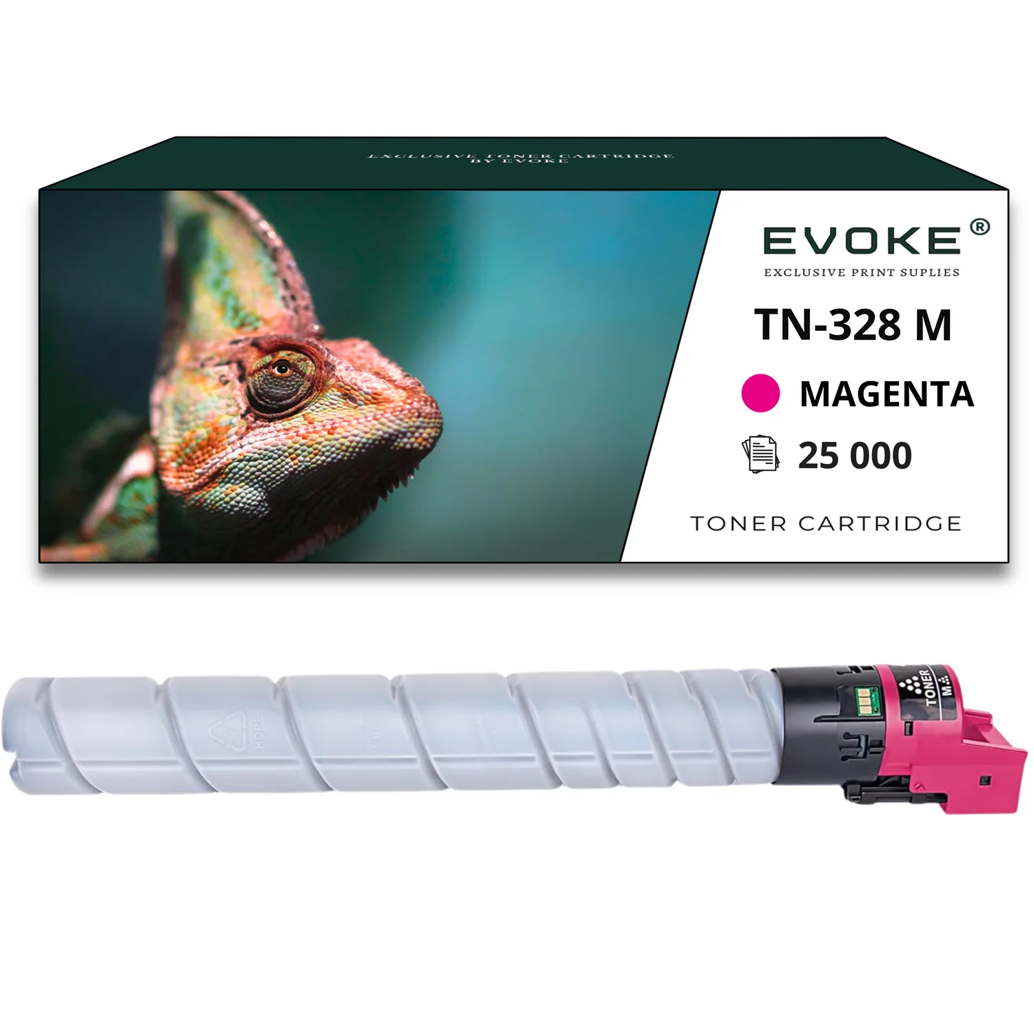Evoke Compatibele Toner voor Konica Minolta Tn-328M Tn328M Tn-328 Tn328 Magenta 25000 Pagina's C250I C300I C360I