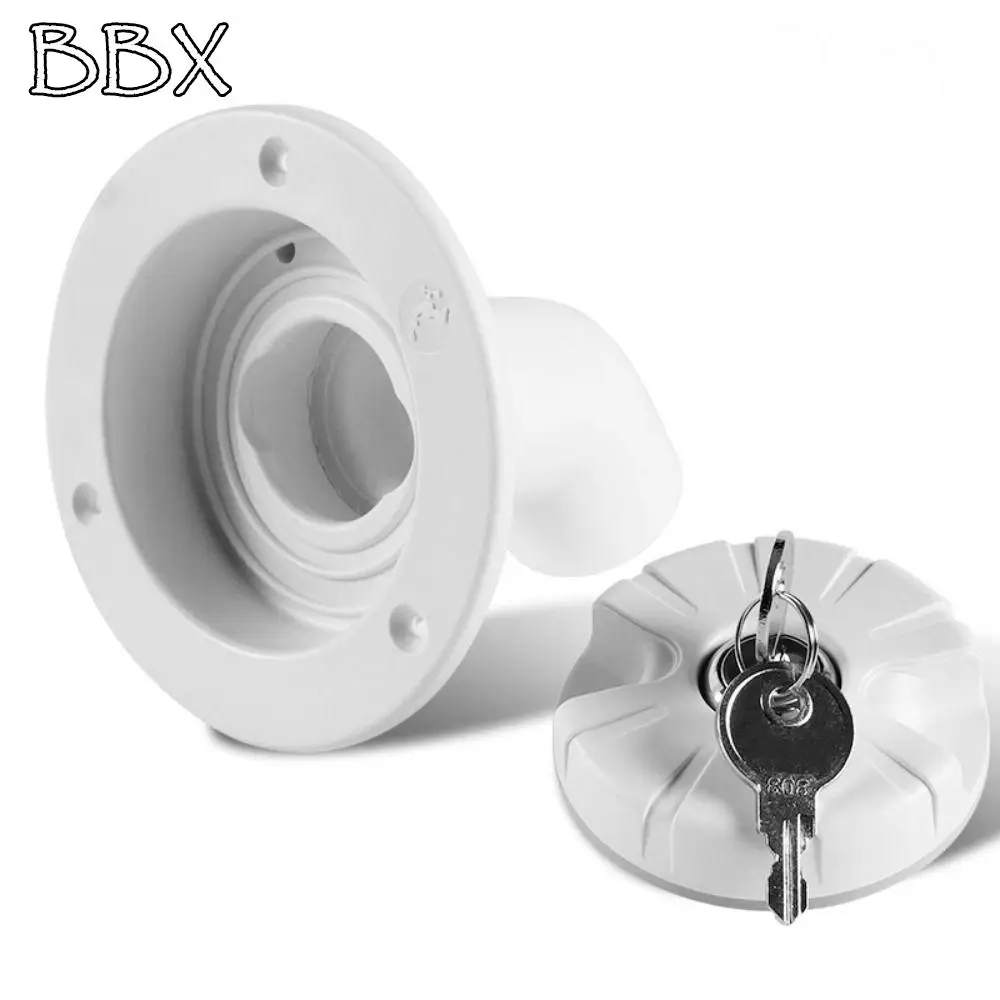 

Белый/черный гравитационный впуск для воды, запираемый ABS, 78 мм, наполнитель для впуска воды, прочный пылезащитный наполнитель для впуска воды, прочный заполняющий люк для лодки