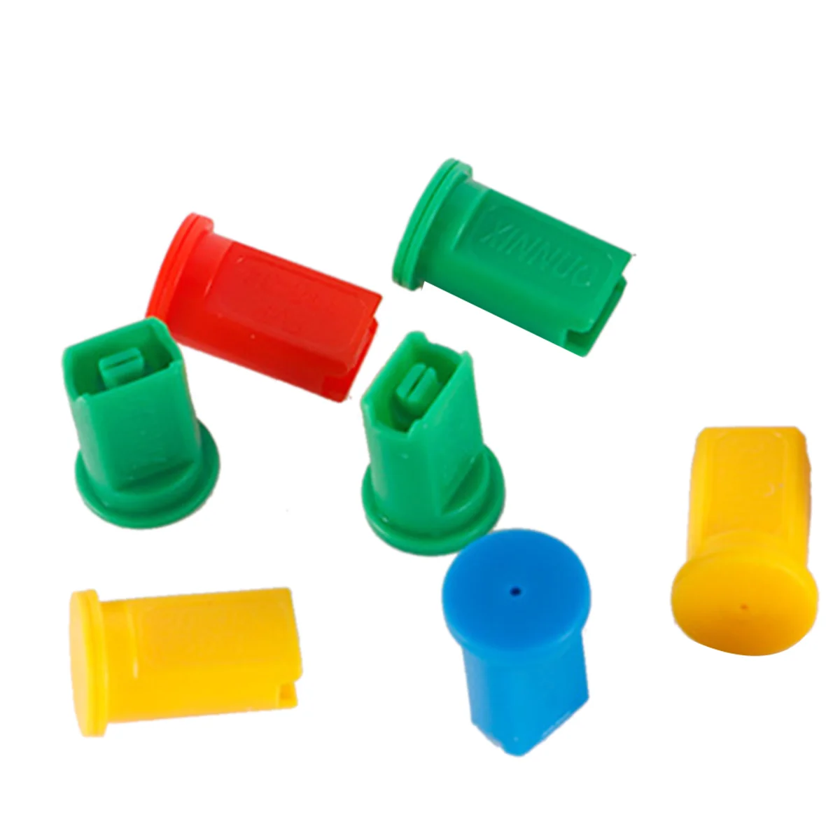 Nuovo 20PCS RC Protezione delle piante agricole UAV Ugelli di spruzzo a ventola piatta antivento antivento ad alta pressione Verde