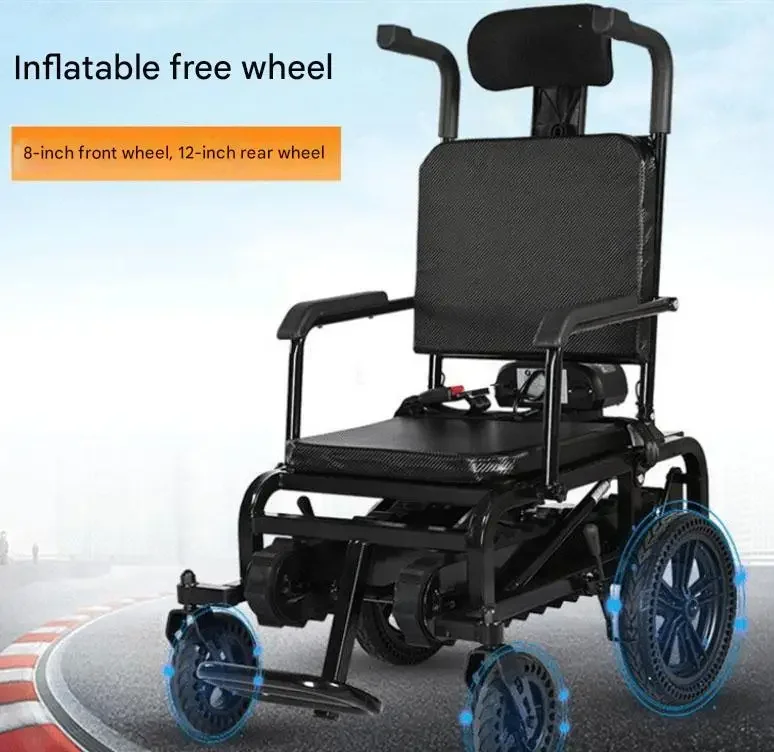 

Electric Stair Climbing Wheel Lift with Power Motor, Convenient Access Service Tool