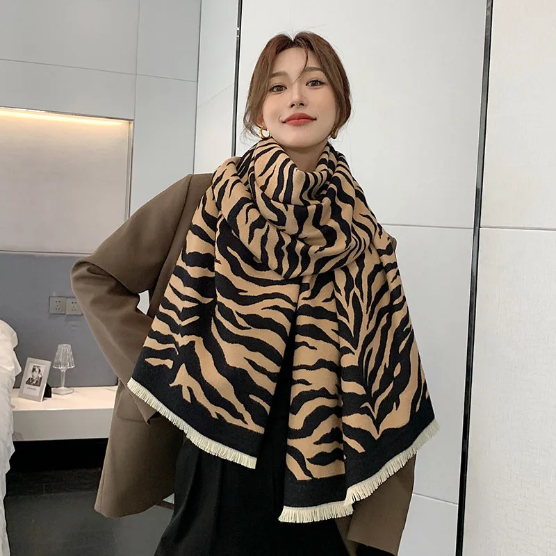 Women Imitation Cashmere Knit Wrap Shawls Oversized Poncho Cape Travel Blanket Scarf Pashmina Cardigans Lightweight Accessories