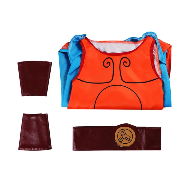 جديد 2025 بدلة تنكرية لفيلم هرقل بدلة أطفال للبالغين وعباءات للهالوين كرنفال شعبي Sta 002 Bear House Anime