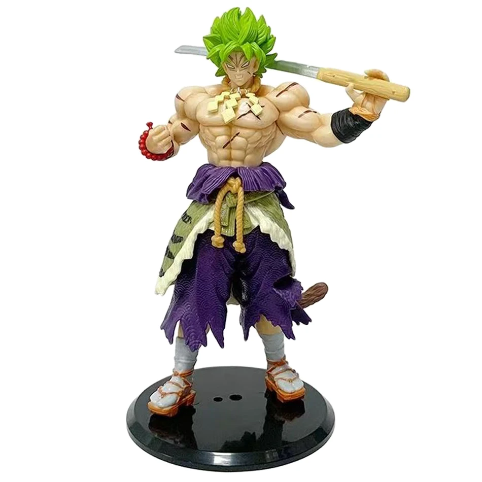 ドラゴンボールZLK サムライ 孫悟空 ブロリー 超サイヤ人 PVC アクションフィギュア アニメ ミニチュアフィギュア おもちゃ コレクション ドール