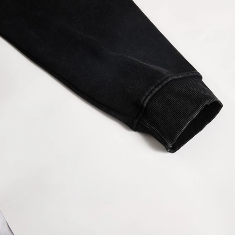 Cartoon Brown Bear Brain Printing Women Washed Hoodie All-Match Loose Hoodies Autumn Cotton Streetwear Casual Soft Clothing