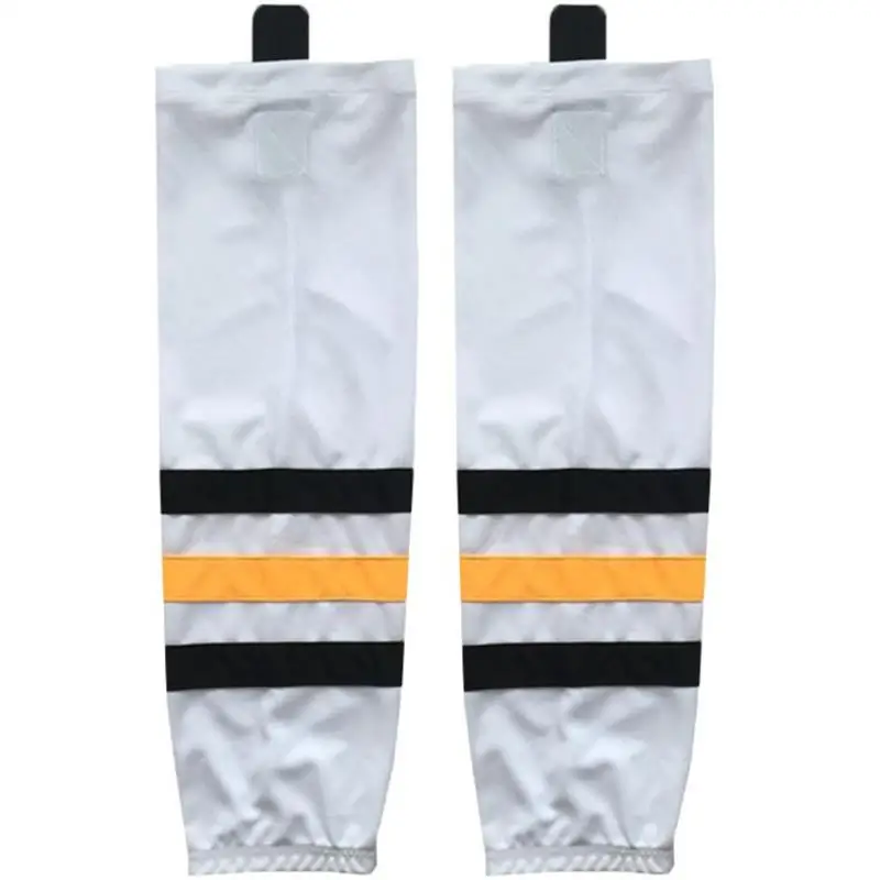 LangMao Boys Shirt Ice Hockey Socks Training Hockey Leggings Sportswear Stockings A Pair 100% Polyester Hockey Equipment Sports