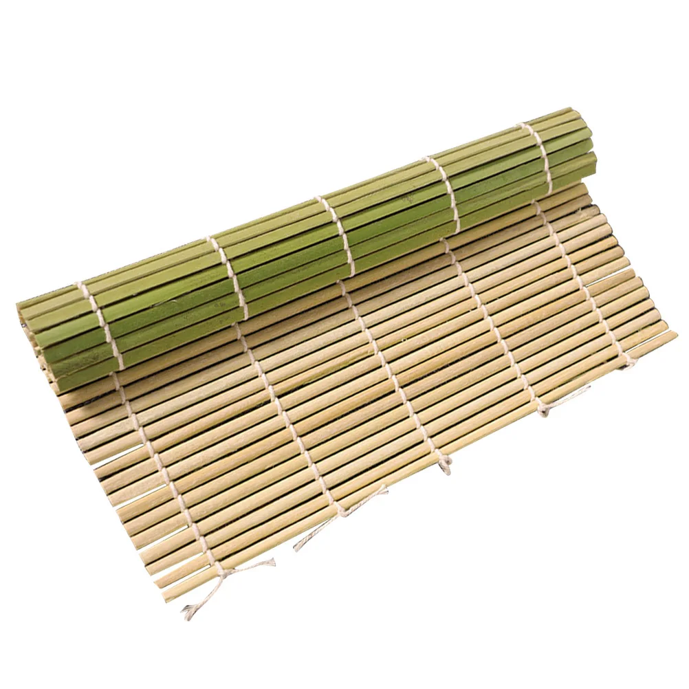 

Sushi Making Kit 24x24cm Bamboo Premium Practical Easy to Use and Clean for Professional and Home Kitchen