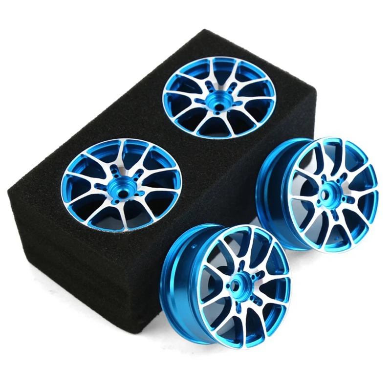 

4 шт. колесная втулка RC Drift Wheels 1/10 RC On-Road Drift Racing Car для Tamiya Kyosho HSP HPI Sakura Traxxas Blue