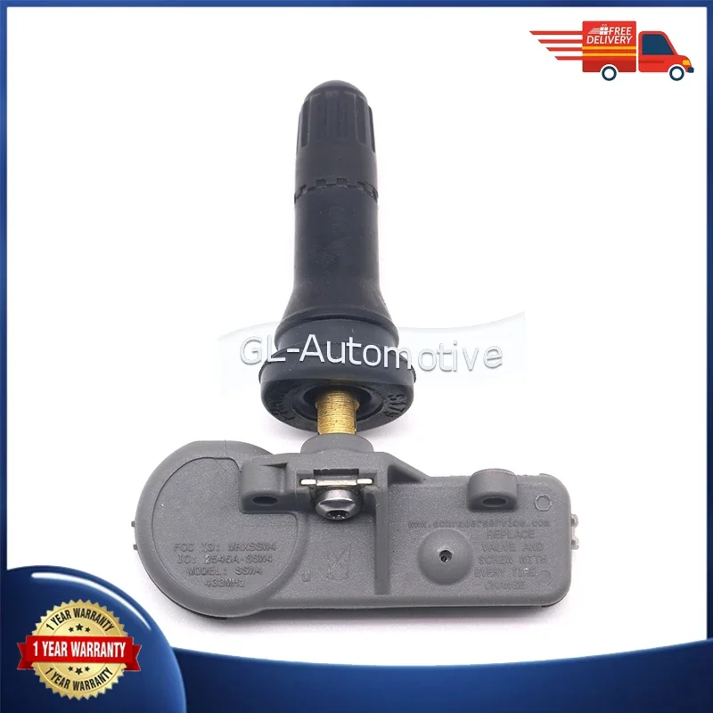 4PCS TPMS Sensor Tire Pressure Sensor For Jeep Wrangler JK 2014-2018 433MHZ 68241067AB 68241067AA