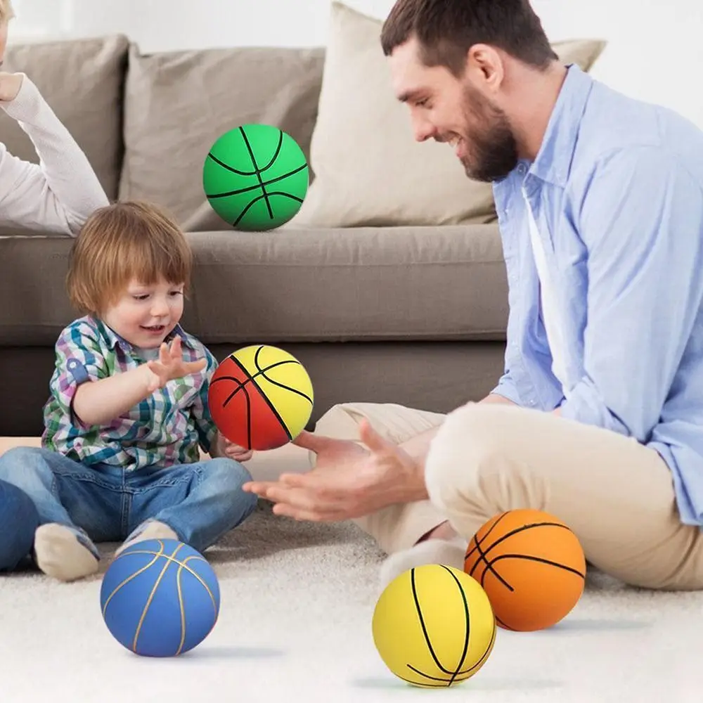 Ultra-high Elastic Small Basketball Children Outdoor Sport Games Mini Rubber Basketball Hand Stress Ball Grip Strength Balls