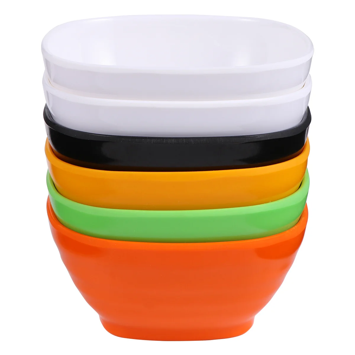 

Square Shaped Fruit Salad Bowl Practical Dessert Food Serving Bowl For Snack Chips Dinner Party Home Restaurant Use Random