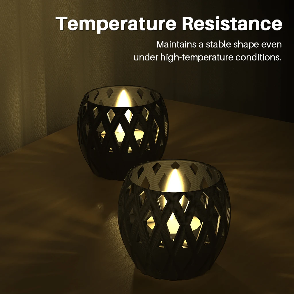 ELEGOO ASA خيوط 1.75 مم 1 كجم، خيوط طابعة ثلاثية الأبعاد مقاومة للأشعة فوق البنفسجية والطقس مثالية للأجزاء الوظيفية الخارجية 1 كجم أسود وأبيض #5