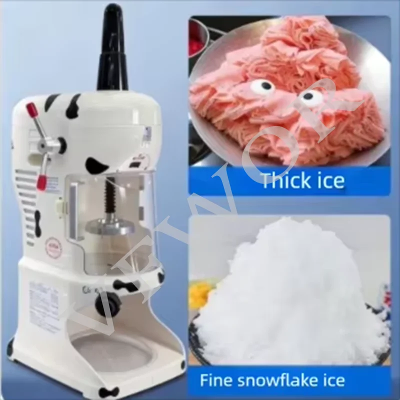 High Performance Commercial Snow Ice Machine Electric Automatic Soft Dessert Maker or Bubble Tea Soft Dessert Shop