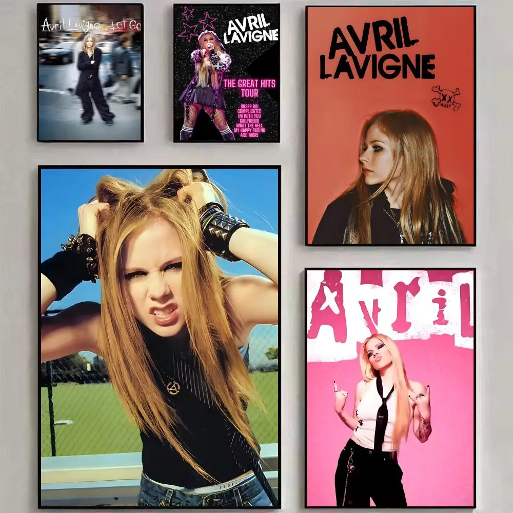 Avril Lavigne Vintage Poster Art -AliExpress