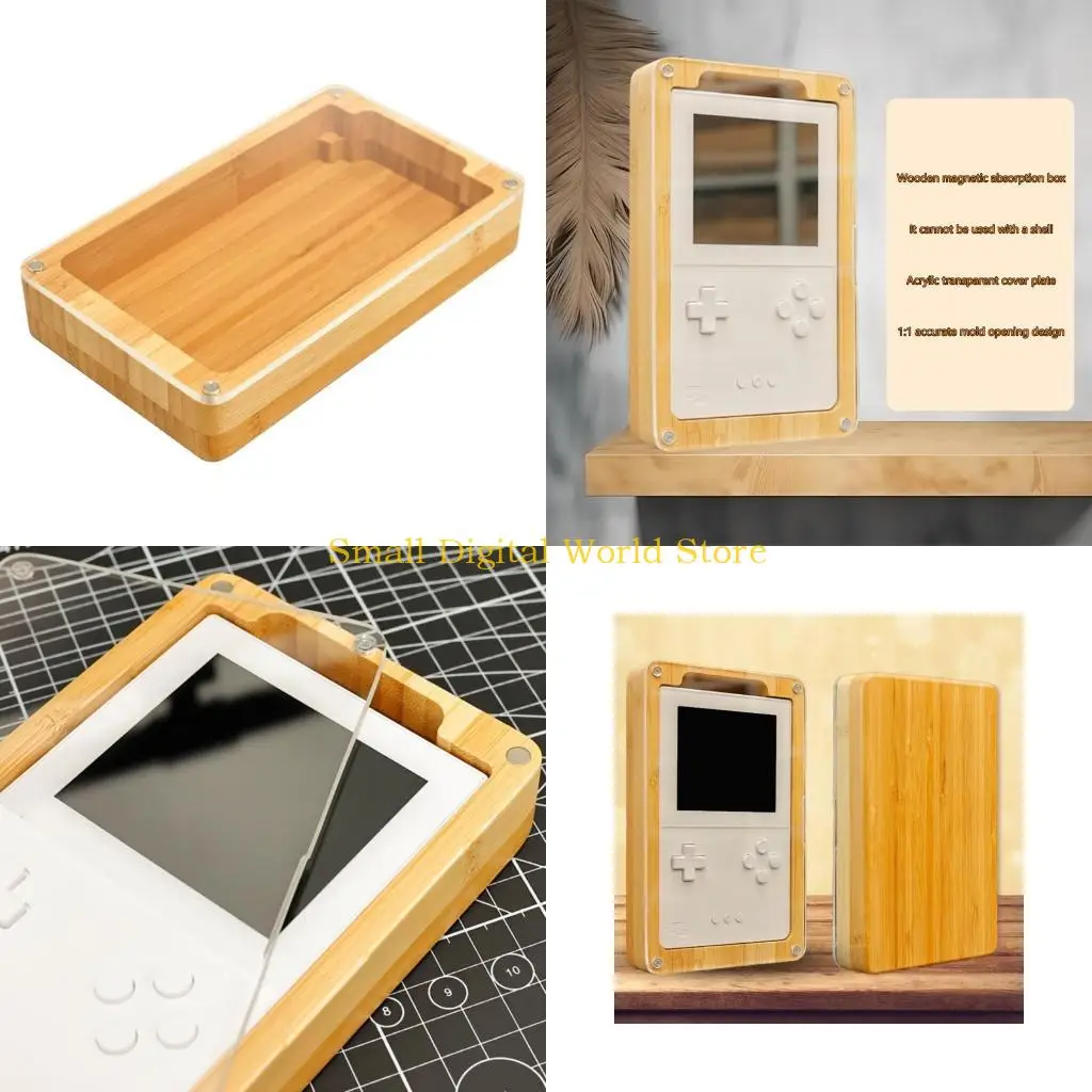 77UB Boîte rangement protectrice élégante Console jeu Handheld Console Secure Designs Accessoires pour