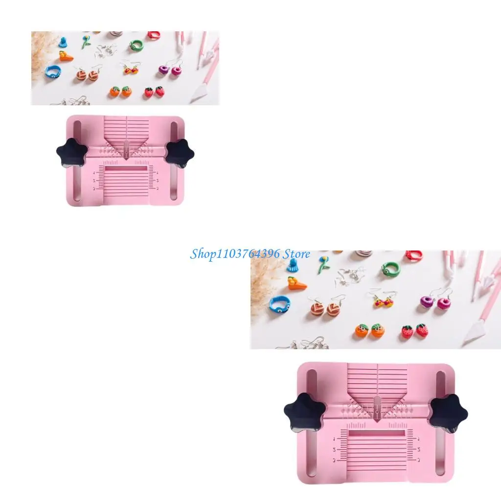 

Multipurpose Polymer Clay Craft Tool With Multifunctional Drilling Area and Sturdy 3D Printed Resin Construction