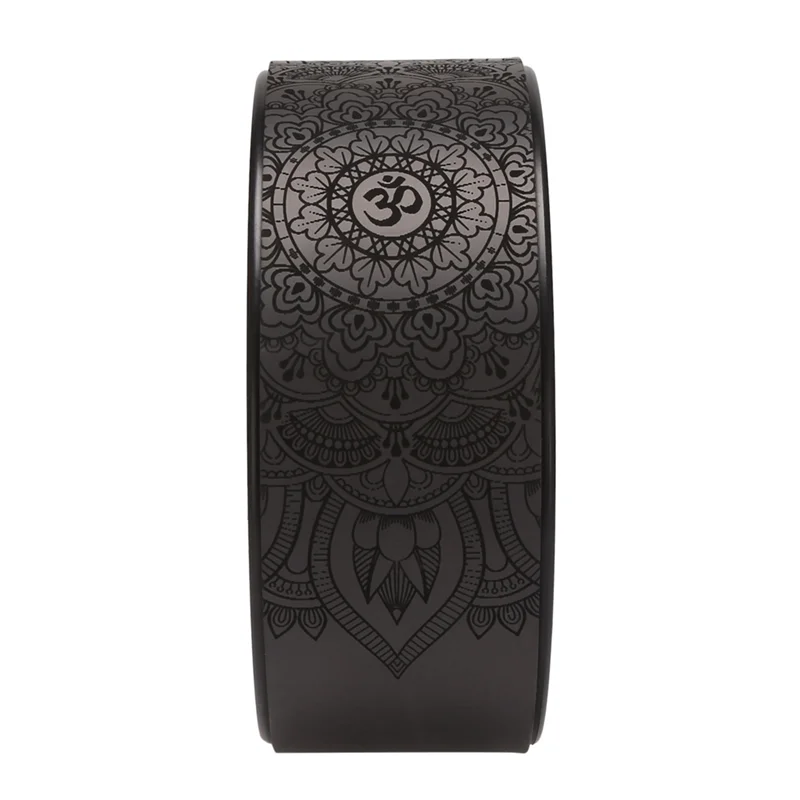 A18E-2 قطعة عجلة اليوغا عجلة الظهر اليوغا الأسطوانة الفلين بولي عجلة اليوغا ل تمتد المرونة العصابات الظهر تعميق اليوغا يطرح العصابات الخلفية #4