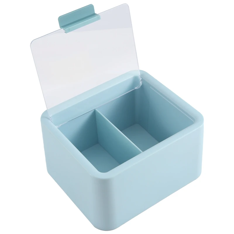 

Blind Box Storage Display Stand Acrylic Display Case Dolls Show Case Table Decoration Storage Box, Blue