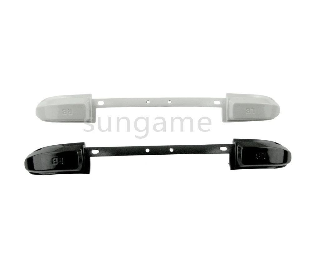 1 قطعة زر المصد الأبيض والأسود LB RB لوحدة تحكم XBox 360 الزناد الدليل المحيطي على قبالة إصلاح الجزء