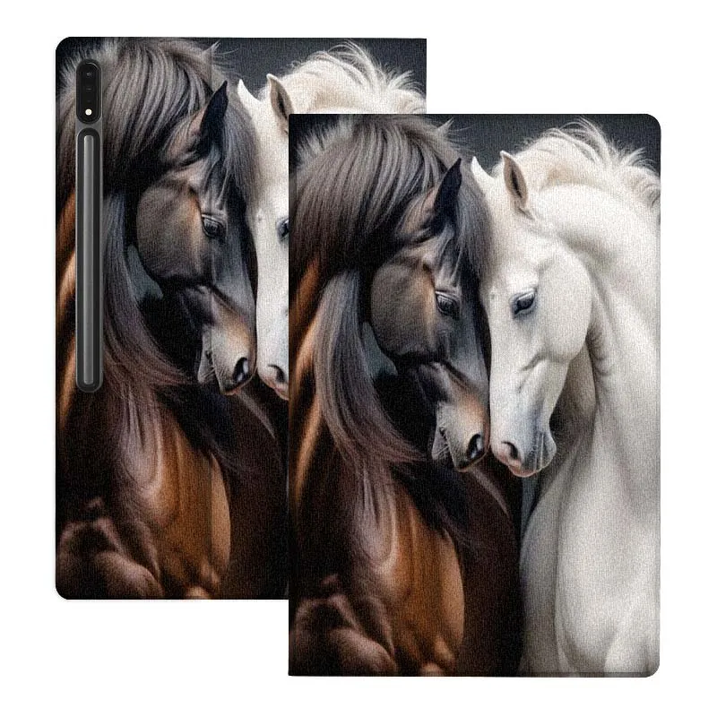 

Популярный чехол Art Dog Cool Lion для Samsung Galaxy Tab S10 S9 S8 S7 FE Lite, мягкий, гибкий, с подставкой, подарок